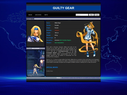 gear/millia screenshot