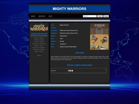mwarriors screenshot