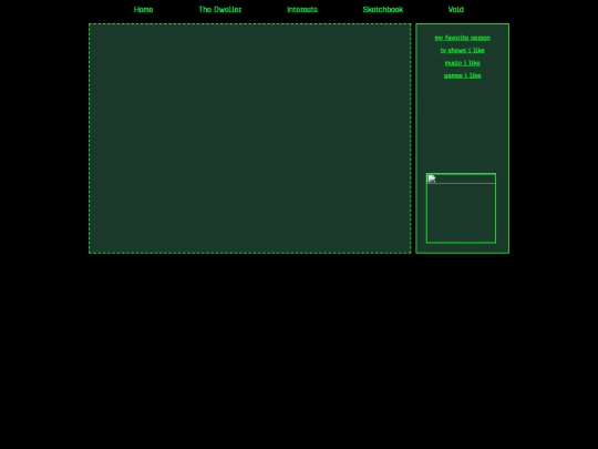 Interests screenshot
