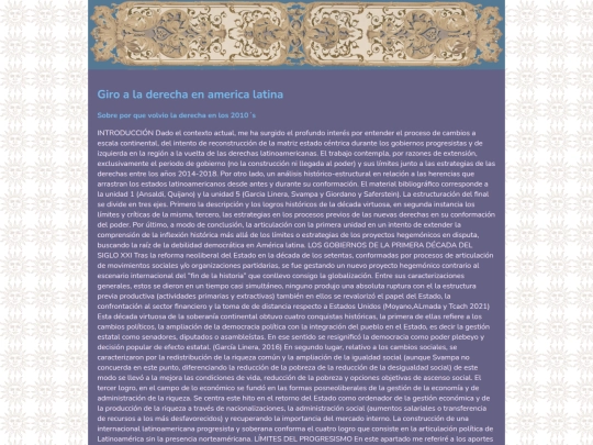 escritos/Progresismolatinoamericano screenshot