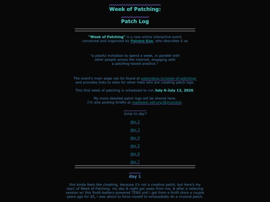weekofpatching screenshot