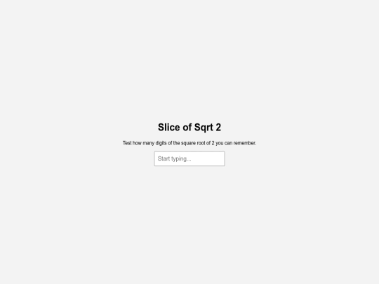 sqrt2 screenshot