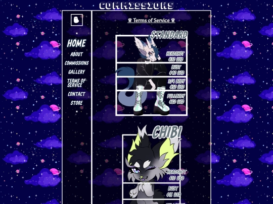 commissionsoldold screenshot