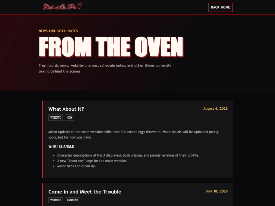 from-the-oven screenshot