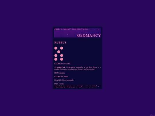 geomancy/rubeus screenshot