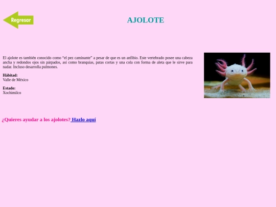 Ajolote screenshot