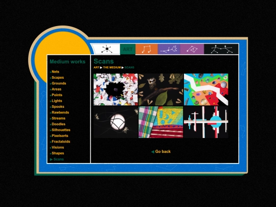 art/medium/scans screenshot