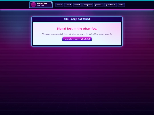 not_found screenshot