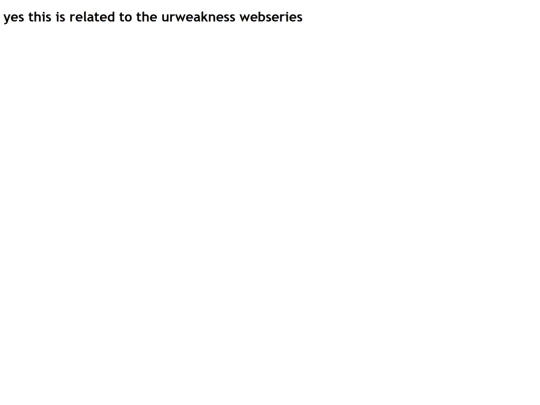 urweakness screenshot
