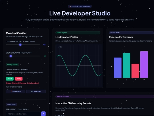 papyrus/tests/developer-studio screenshot
