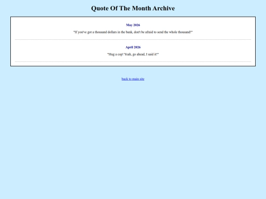 quoteofthemonth screenshot