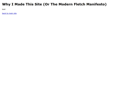 whyimadethissite screenshot