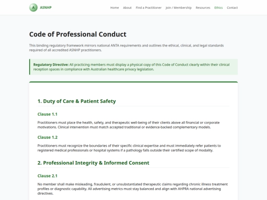 CodeofConduct screenshot