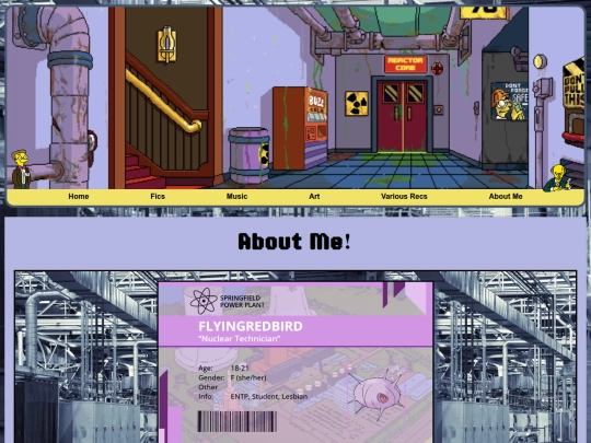 aboutme screenshot