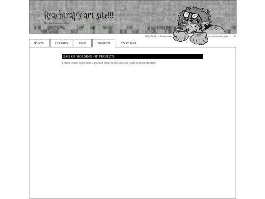 projects screenshot