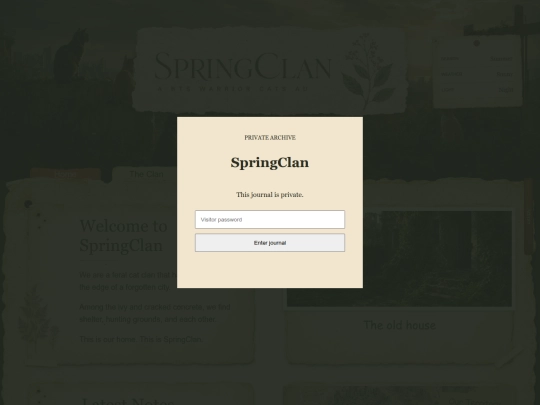 SpringClan screenshot