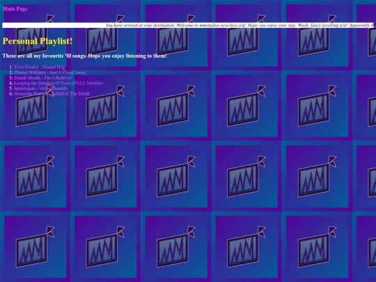 playlist screenshot