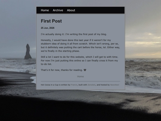 posts/2026-06-25-First-Post screenshot