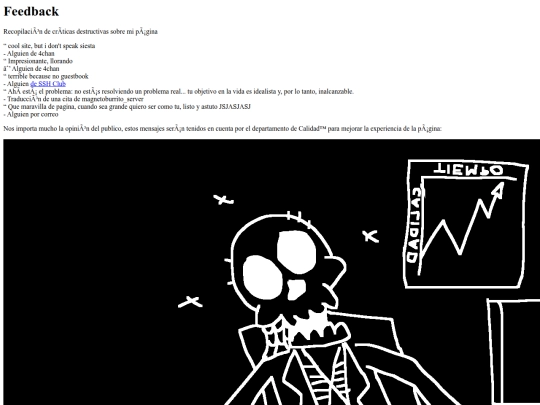 pages/feedback screenshot