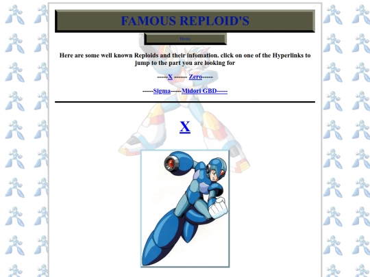 FamousReploids screenshot