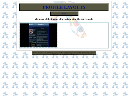 Profilelayouts screenshot