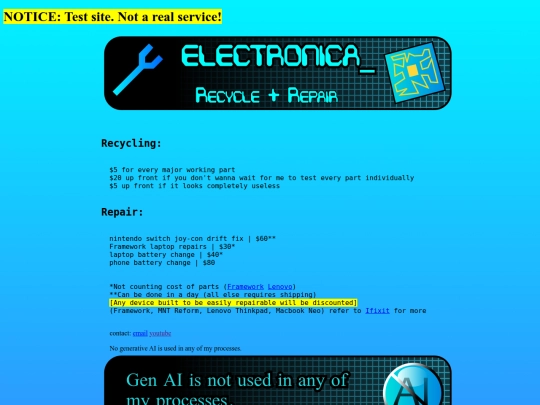 electronica screenshot