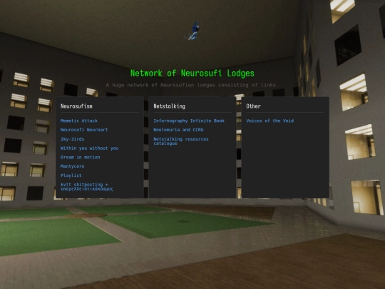 links screenshot