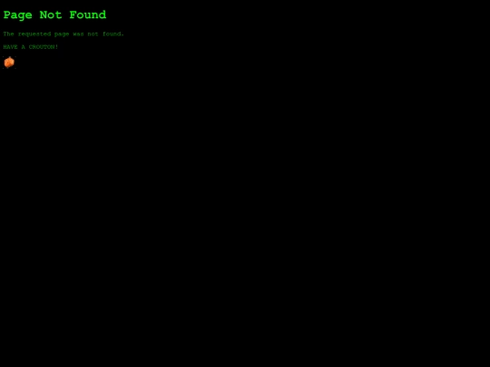 not_found screenshot