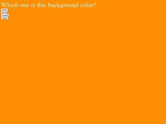 darkorange screenshot