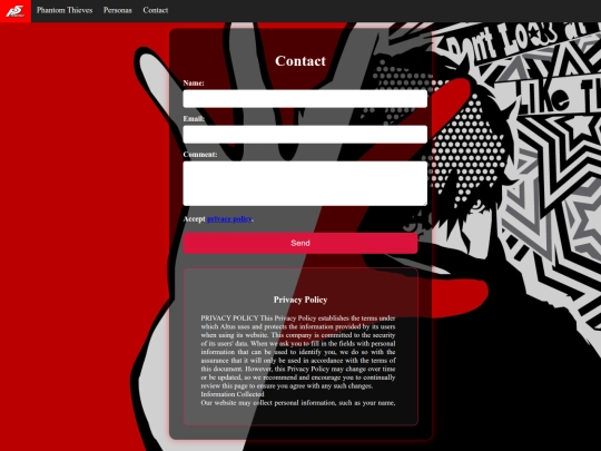 contact screenshot