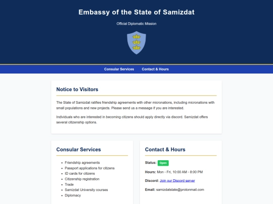 embassy screenshot