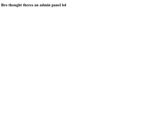 admin screenshot