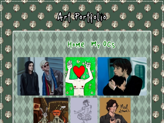 portfolio screenshot