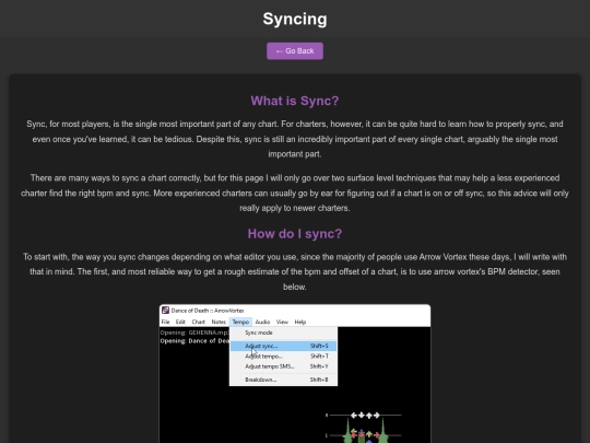 sync screenshot