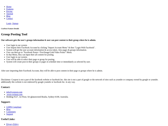 group-posting screenshot