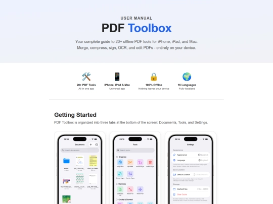 PDFToolBox screenshot