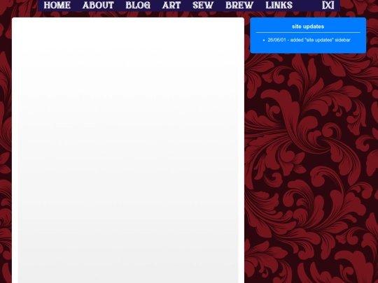 blog screenshot