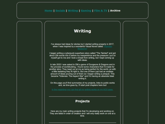 Writing/writing_home screenshot