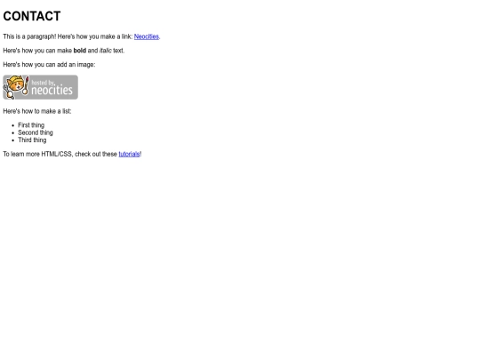 Contact/AlexandriaBernal screenshot
