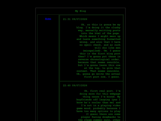 Blog/BlogMain screenshot