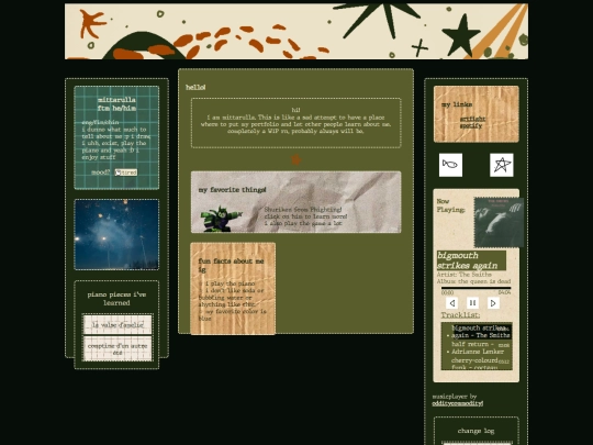 aboutme screenshot