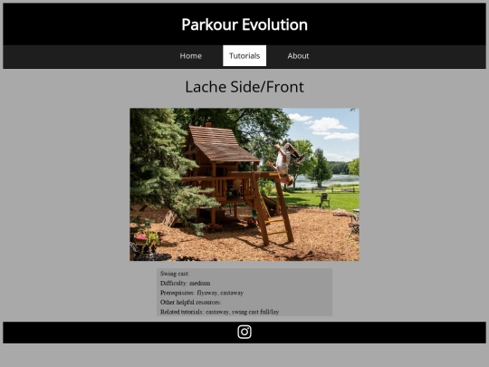 tutorialwebsitelacheside screenshot