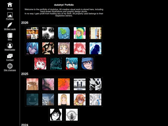 portfolio screenshot
