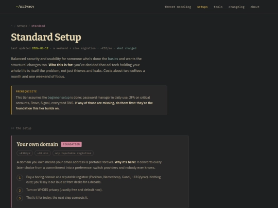 setups/setup-standard screenshot