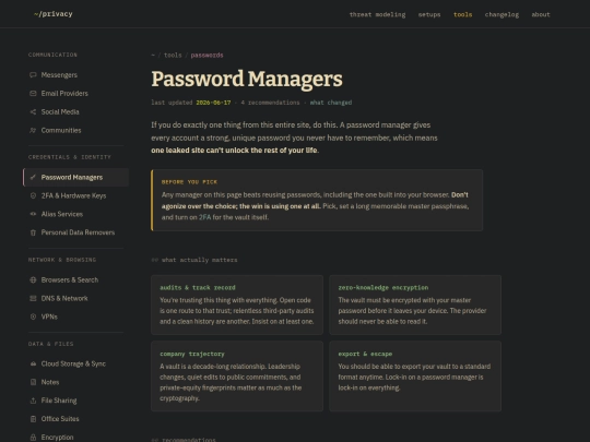 tools/password-managers screenshot