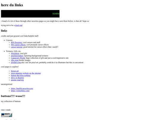 links screenshot
