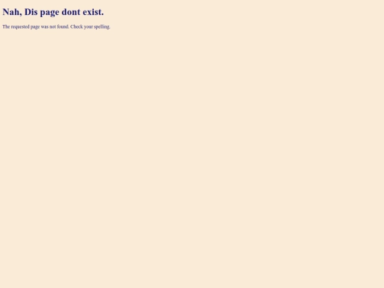 not_found screenshot