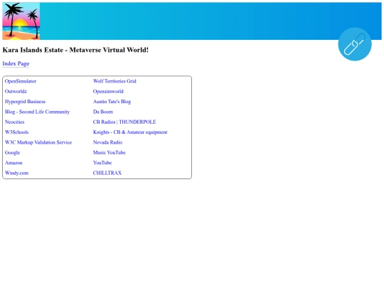 links screenshot