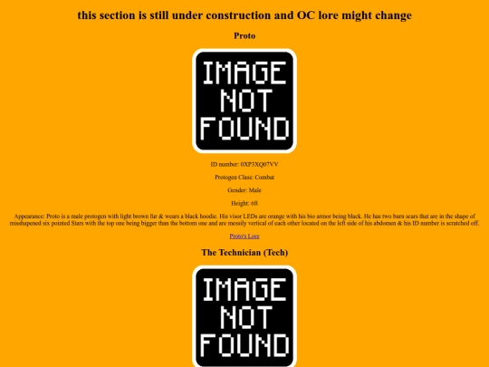 OCs screenshot
