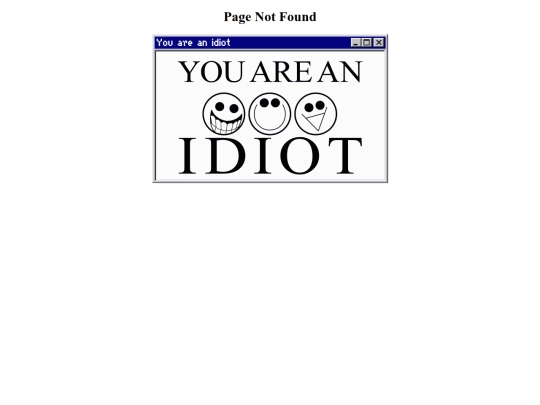 not_found screenshot